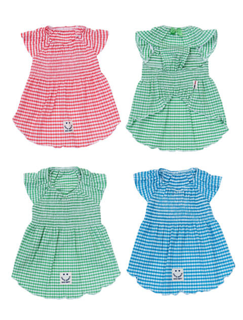 dogdept ドッグデプト 3L ワンピース Christmasカラー 完売品 WOMEN】襟ラインポロシャツワンピース