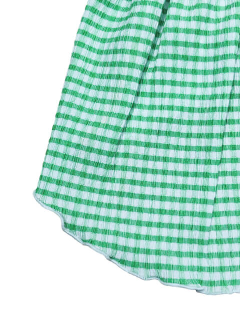 ギンガムシャーリングワンピ 犬服ブランドのドッグデプト/DOG DEPT