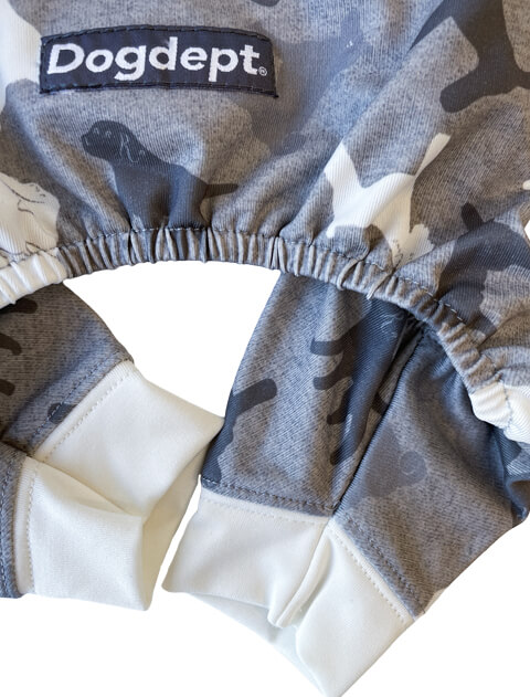 シルエットドッグラッシュロンパース犬服ブランドのドッグデプト/DOG DEPT