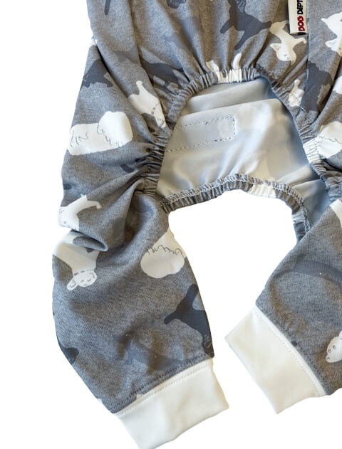 シルエットドッグラッシュロンパース犬服ブランドのドッグデプト/DOG DEPT