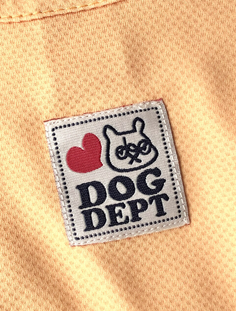 濡らして着るサボテンドッグメッシュノースリーブ 犬服ブランドのドッグデプト/DOG DEPT