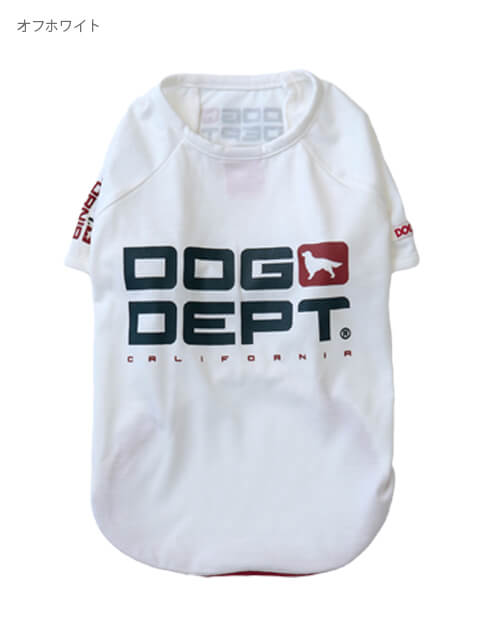 スポーツロゴラグランT 犬服ブランドのドッグデプト/DOG DEPT