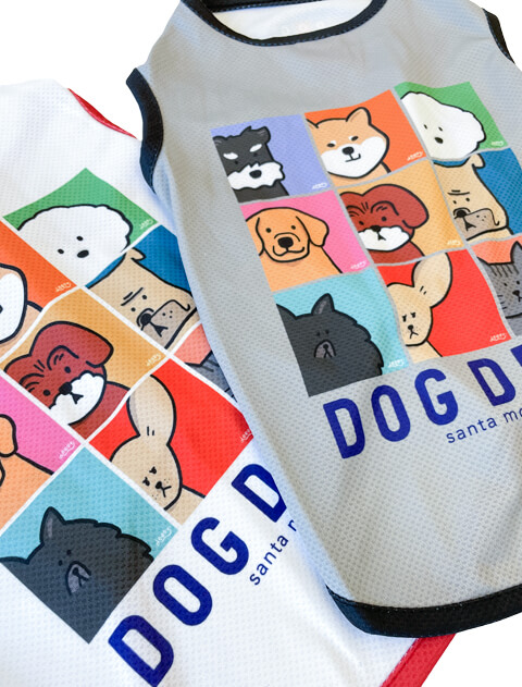 濡らして着るキャンバスドッグ 犬服ブランドのドッグデプト/DOG DEPT