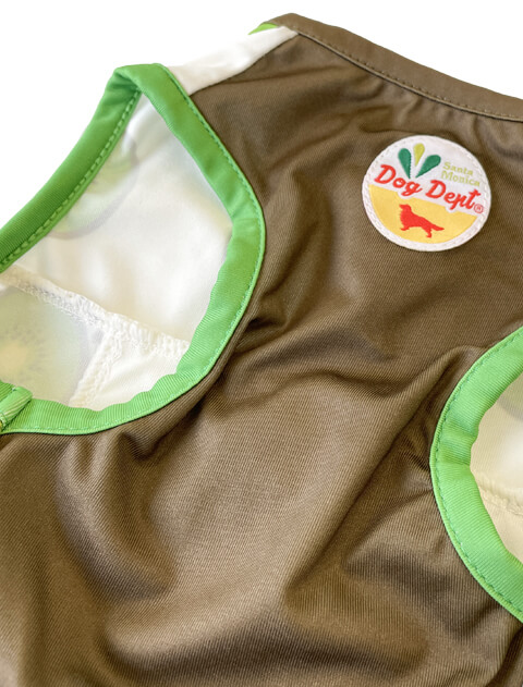 保冷剤ポケット付きフルーツノースリーブ犬服ブランドのドッグデプト/DOG DEPT