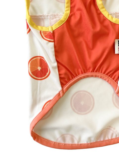 保冷剤ポケット付きフルーツノースリーブ犬服ブランドのドッグデプト/DOG DEPT