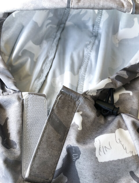 ストレッチイージーレインコート犬服ブランドのドッグデプト/DOG DEPT