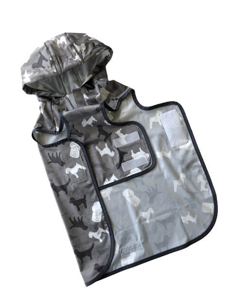 ストレッチイージーレインコート犬服ブランドのドッグデプト/DOG DEPT