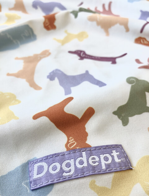 ストレッチイージーレインコート犬服ブランドのドッグデプト/DOG DEPT