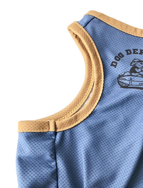 濡らして着る　ビーチドッグクールタンクトップ 犬服ブランドのドッグデプト/DOG DEPT