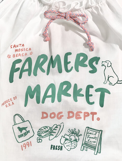 farmersキャミソール 犬服ブランドのドッグデプト/DOG DEPT