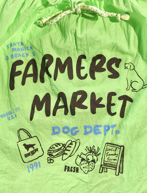 farmersキャミソール 犬服ブランドのドッグデプト/DOG DEPT