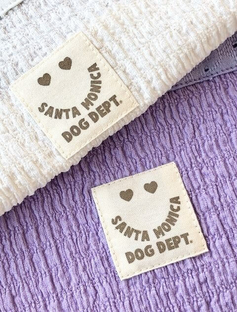 保冷剤ポケット付きフリルノースリーブ 犬服ブランドのドッグデプト/DOG DEPT