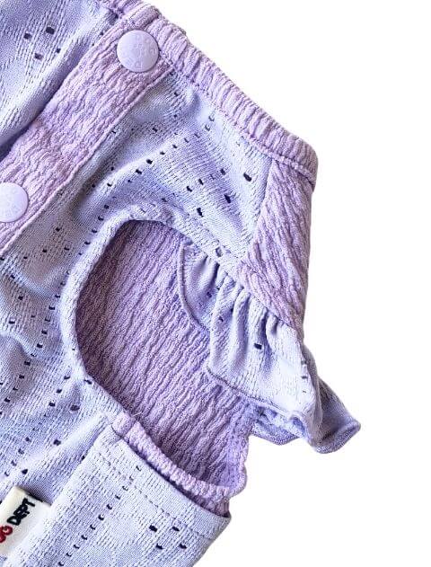 保冷剤ポケット付きフリルノースリーブ 犬服ブランドのドッグデプト/DOG DEPT