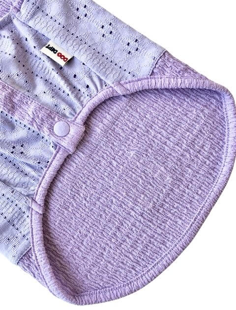 保冷剤ポケット付きフリルノースリーブ 犬服ブランドのドッグデプト/DOG DEPT