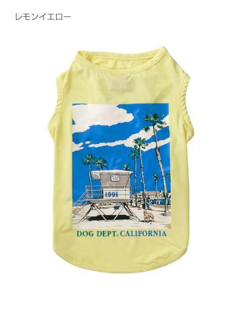 りこ【DOG DEPT】カラフルイラストノースリーブ　まとめ買い割引適用 犬服 / ドッグウェア】カラフルイラストノースリーブ / DOG DEPT