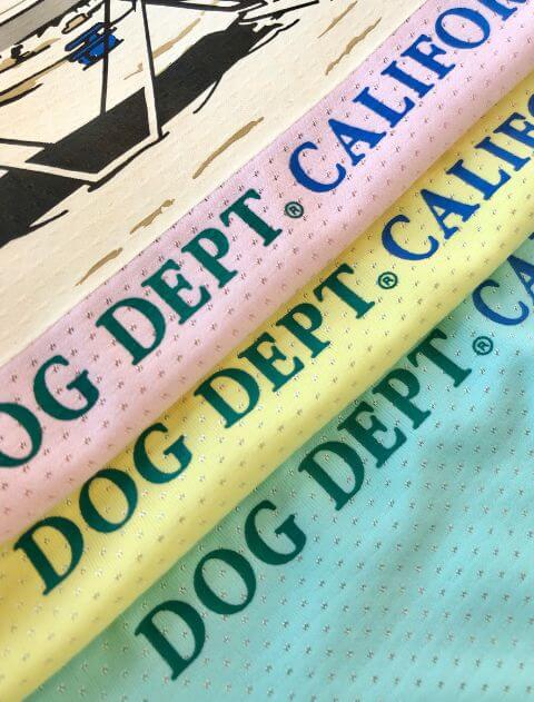 カラフルイラストノースリーブ 犬服ブランドのドッグデプト/DOG DEPT