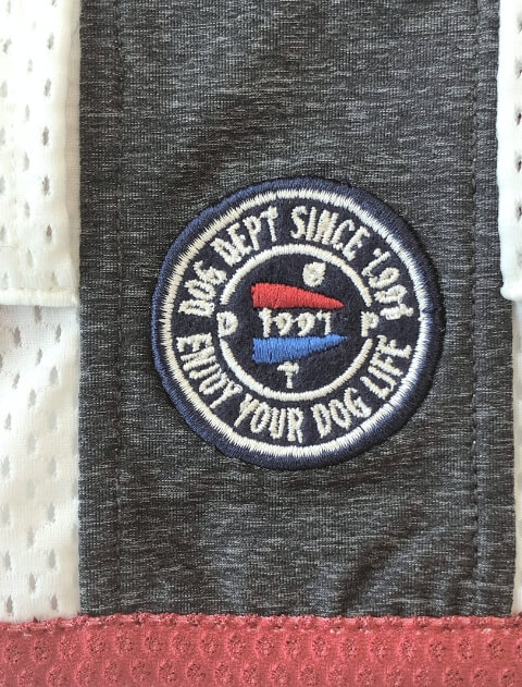 スーパークールワッペンノースリーブ犬服ブランドのドッグデプト/DOG DEPT