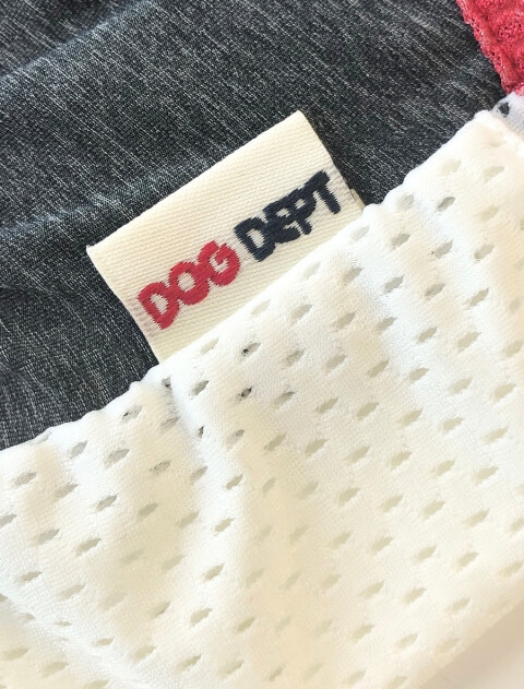 スーパークールワッペンノースリーブ犬服ブランドのドッグデプト/DOG DEPT