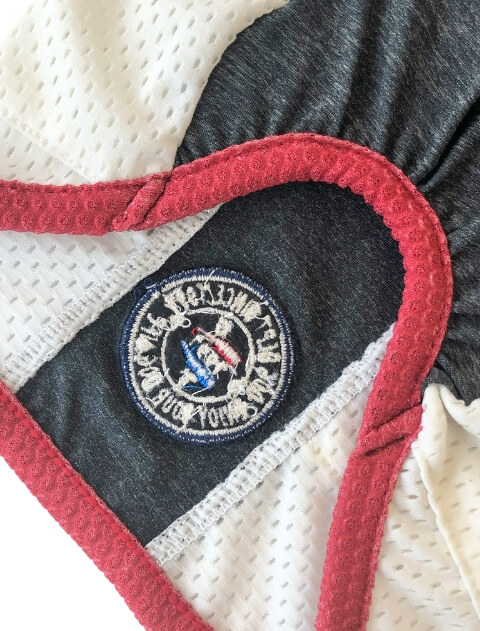 スーパークールワッペンノースリーブ犬服ブランドのドッグデプト/DOG DEPT