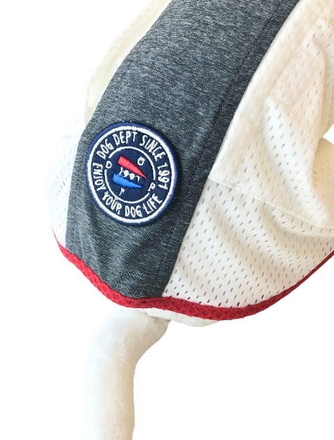 スーパークールワッペンノースリーブ犬服ブランドのドッグデプト/DOG DEPT