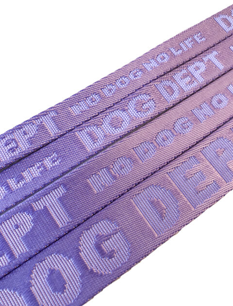 ジャガードロゴ　リード＆カラーセット ブランドのドッグデプト/DOG DEPT