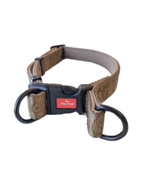 ジャガードロゴ　リード＆カラーセット ブランドのドッグデプト/DOG DEPT