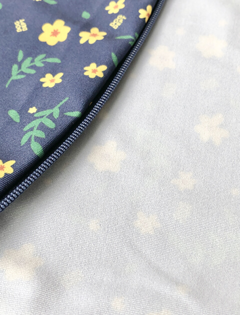 フラワーパターン　ドッグベッドカバー ブランドのドッグデプト/DOG DEPT