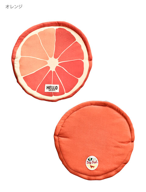 フルーツひんやり保冷剤カバー ブランドのドッグデプト/DOG DEPT