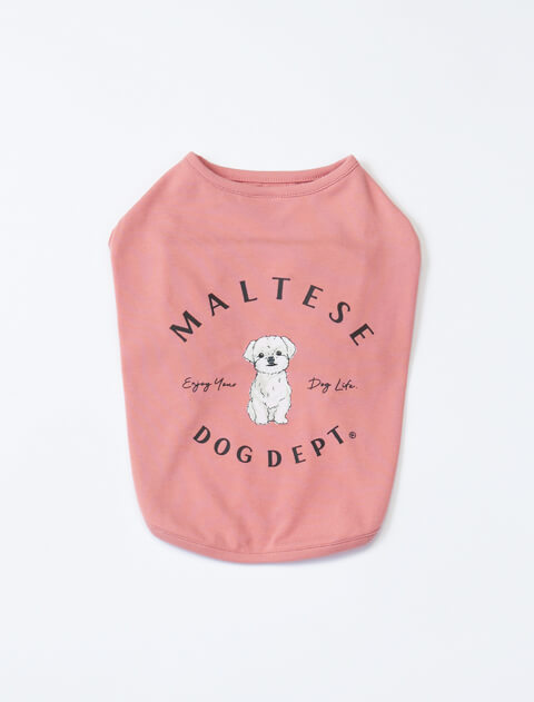 マルチーズTシャツ犬服ブランドのドッグデプト/DOG DEPT