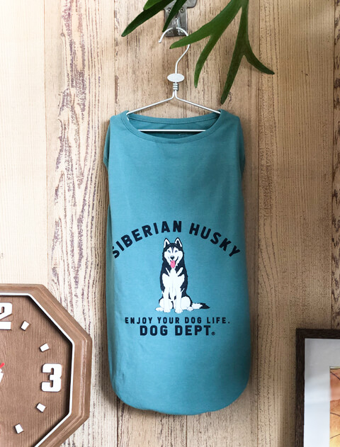 【DOG WEAR】ハスキーノースリーブ