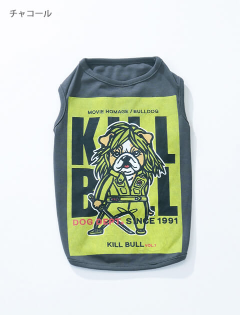ムービーオマージュノースリーブ犬服ブランドのドッグデプト/DOG DEPT