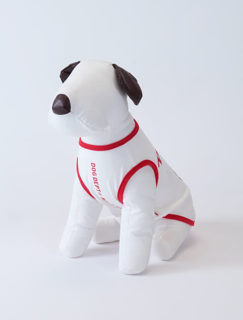 ムービーオマージュノースリーブ犬服ブランドのドッグデプト/DOG DEPT