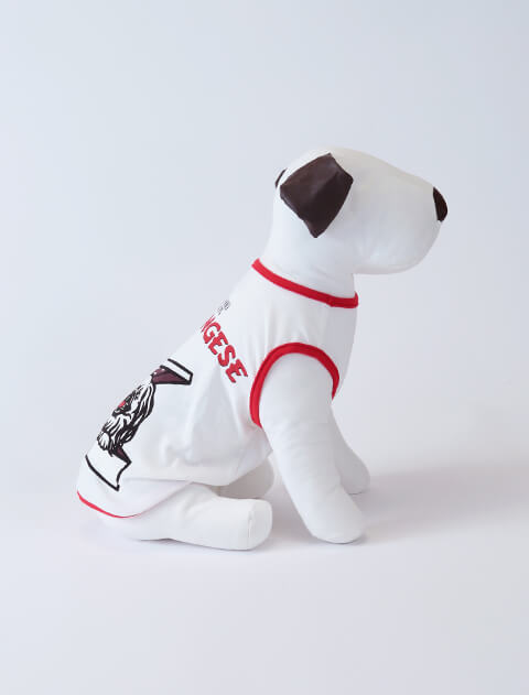 ムービーオマージュノースリーブ犬服ブランドのドッグデプト/DOG DEPT