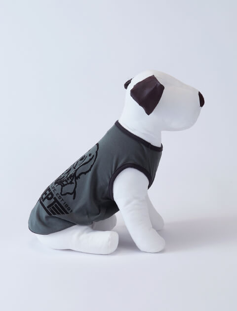 ムービーオマージュノースリーブ犬服ブランドのドッグデプト/DOG DEPT