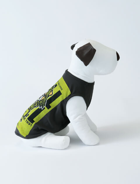 ムービーオマージュノースリーブ犬服ブランドのドッグデプト/DOG DEPT