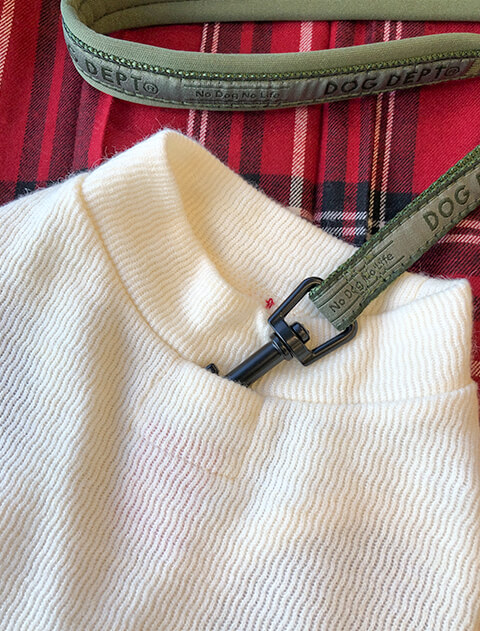 レイヤーチェックペア 犬服ブランドのドッグデプト/DOG DEPT