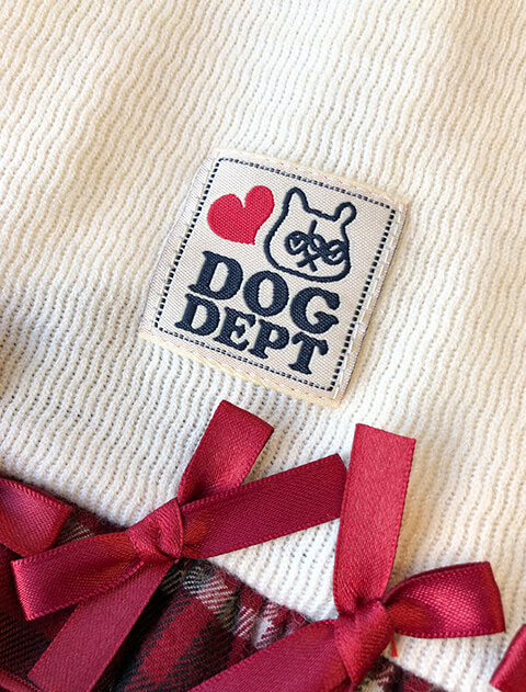 レイヤーチェックペア 犬服ブランドのドッグデプト/DOG DEPT