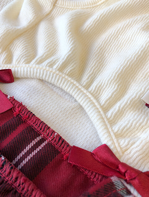 レイヤーチェックペア 犬服ブランドのドッグデプト/DOG DEPT