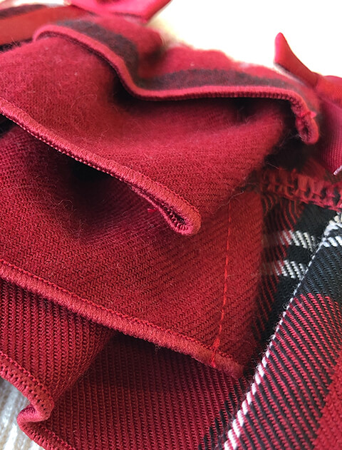 レイヤーチェックペア 犬服ブランドのドッグデプト/DOG DEPT