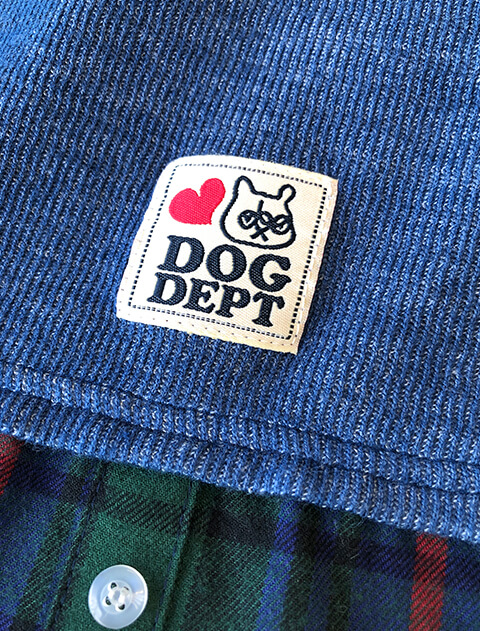 レイヤーチェックペア 犬服ブランドのドッグデプト/DOG DEPT