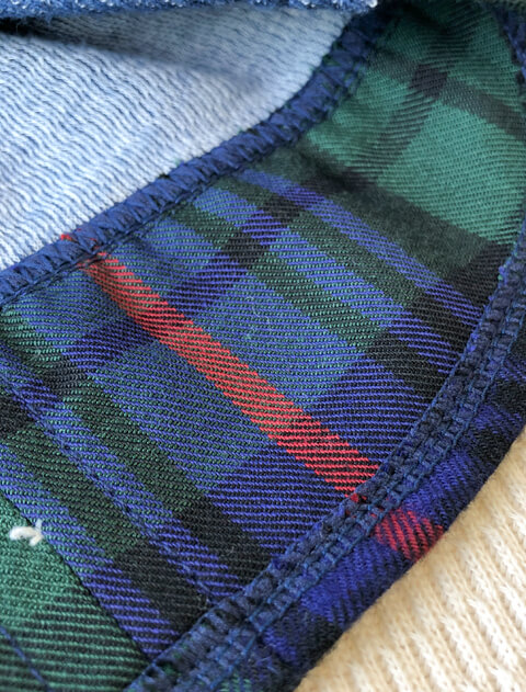 レイヤーチェックペア 犬服ブランドのドッグデプト/DOG DEPT