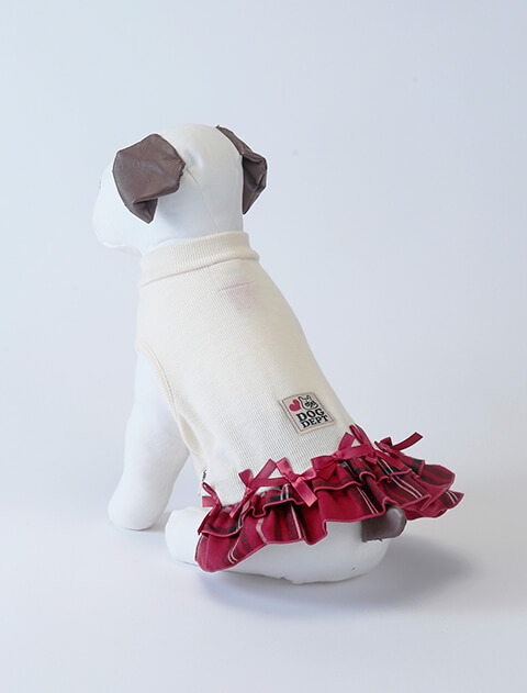 レイヤーチェックペア 犬服ブランドのドッグデプト/DOG DEPT