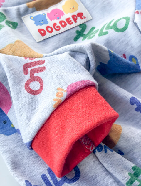 nodress シャツ　犬　トップス 犬SSS】犬用刺繍Tシャツ 3S(SSS/XXS)【スカル・ライダー】犬服