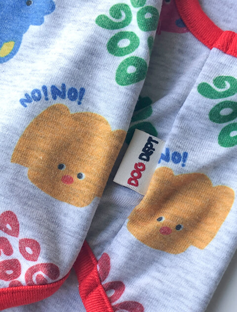 NO!NO!DOGロンパース 犬服ブランドのドッグデプト/DOG DEPT