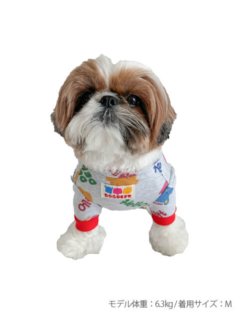 nodress シャツ　犬　トップス nodress シャツ犬トップス