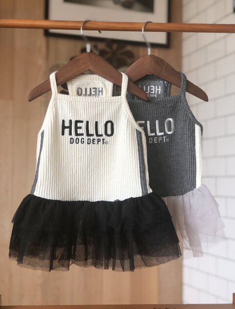 【DOG WEAR】チュールワンピ
