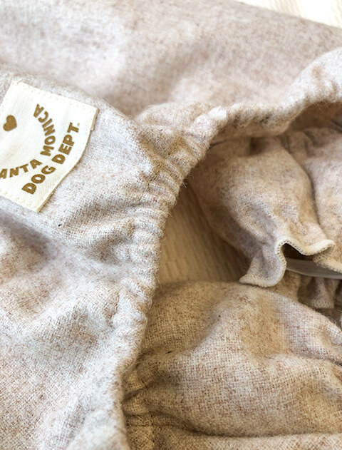 シャーリングロンパース 犬服ブランドのドッグデプト/DOG DEPT