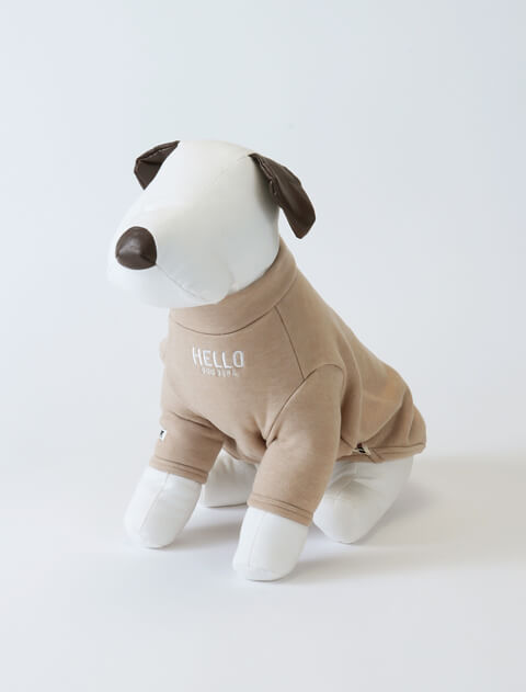 Dwarm　ハイネックロンT 犬服ブランドのドッグデプト/DOG DEPT