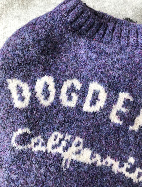 モチモチロゴニット犬服ブランドのドッグデプト/DOG DEPT