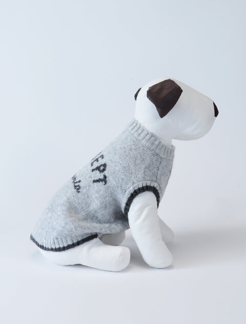 モチモチロゴニット犬服ブランドのドッグデプト/DOG DEPT